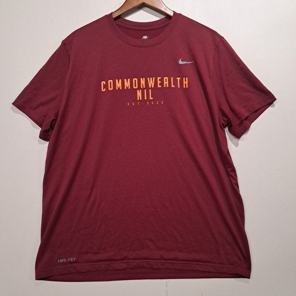 Virginia Tech Commonwealth NIL 2022 Nike Dri Fit T Shirt XXL